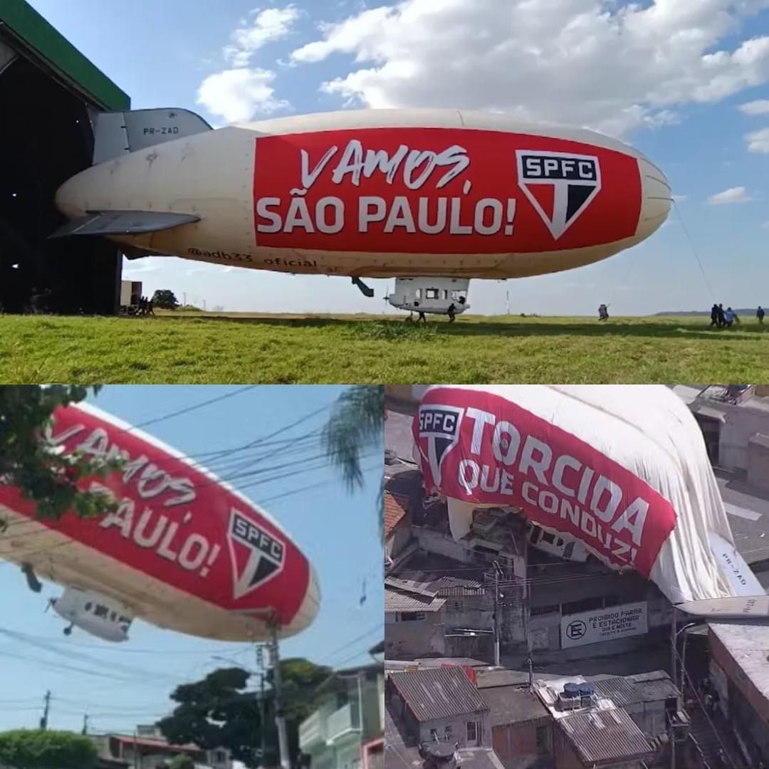 VÍDEO. Dirigível do São Paulo ca1u em cima de casas e deixou… Ver Mais…